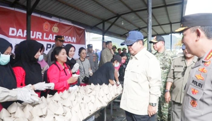 Tinjau Tapanuli Tengah, Presiden Prabowo Apresiasi Instansi yang Gerak Cepat Tangani Bencana