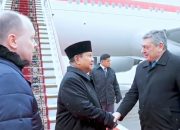 Prabowo Mendarat di Rusia, Siap Bahas Kemitraan Strategis Dengan Presiden Putin