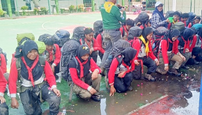 Lima Hari Digembleng di Alam, Sispalara SMAN 1 Kota Cilegon Bentuk Karakter Siswa