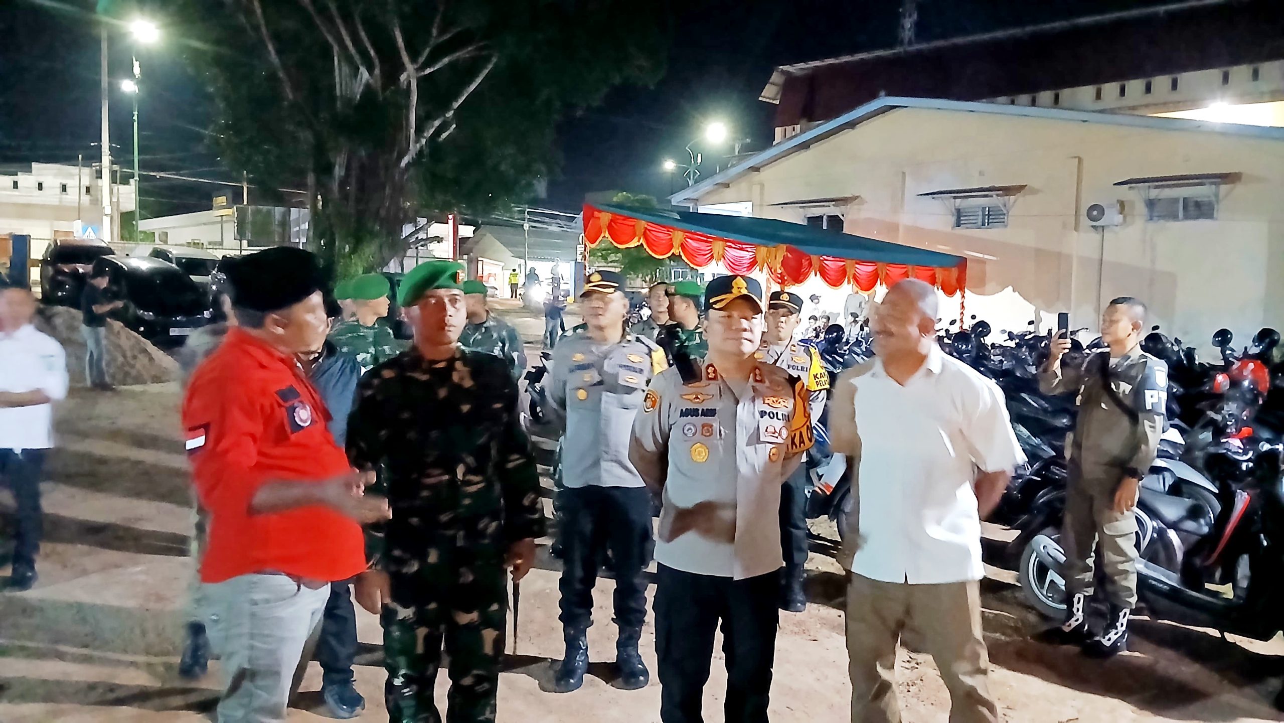 Kapolres dan Dandim 0432 Basel Cek Pengamanan Gereja, Pastikan Ibadah Natal di Toboali Aman