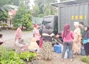 TNI Kerahkan Kendaraan Khusus, Air Bersih untuk Warga Palembayan Agam Makin Tercukupi