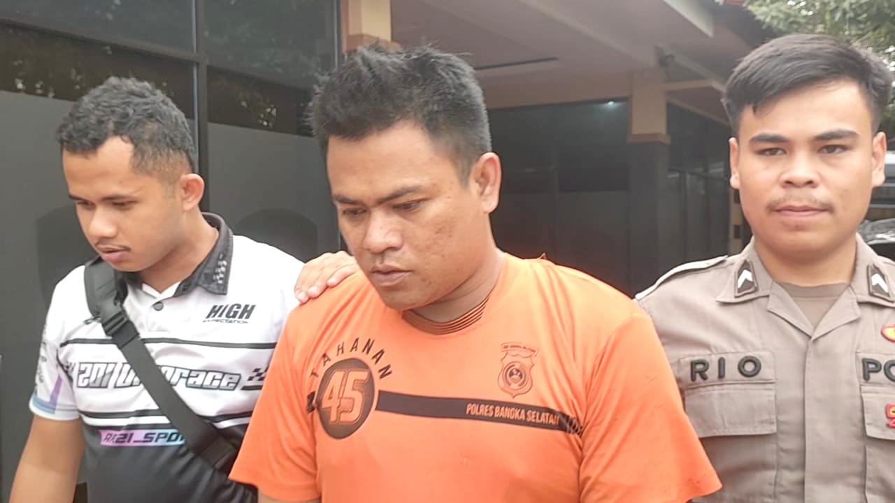 Ancam ‘Mati Kau’ ke Suami Korban, Pria Pendatang di Toboali Lukai Wanita Pakai Pisau, Motif Cemburu