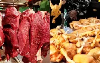 Jelang Nataru, Harga Daging Sapi dan Ayam di Pasar Toboali Terpantau Stabil