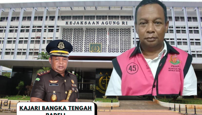 Usai Jadi Tersangka Suap Baznas, Kajari Bangka Tengah Resmi Ditahan Kejagung