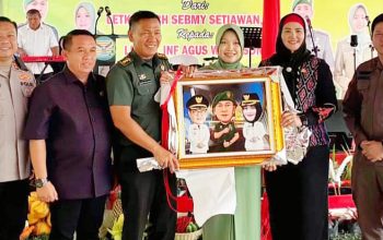 Jabatan Dandim 0432 Bangka Selatan Resmi Berganti, Debby Sampaikan Apresiasi untuk Letkol Arh Sebmy