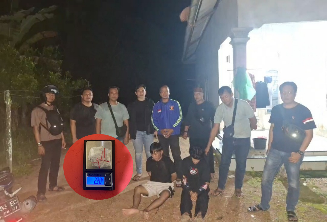 Narkoba di Bangka Selatan Makin Gacor, Dua Hari Polres Basel Ungkap Dua Kasus, Lima Tersangka Diciduk