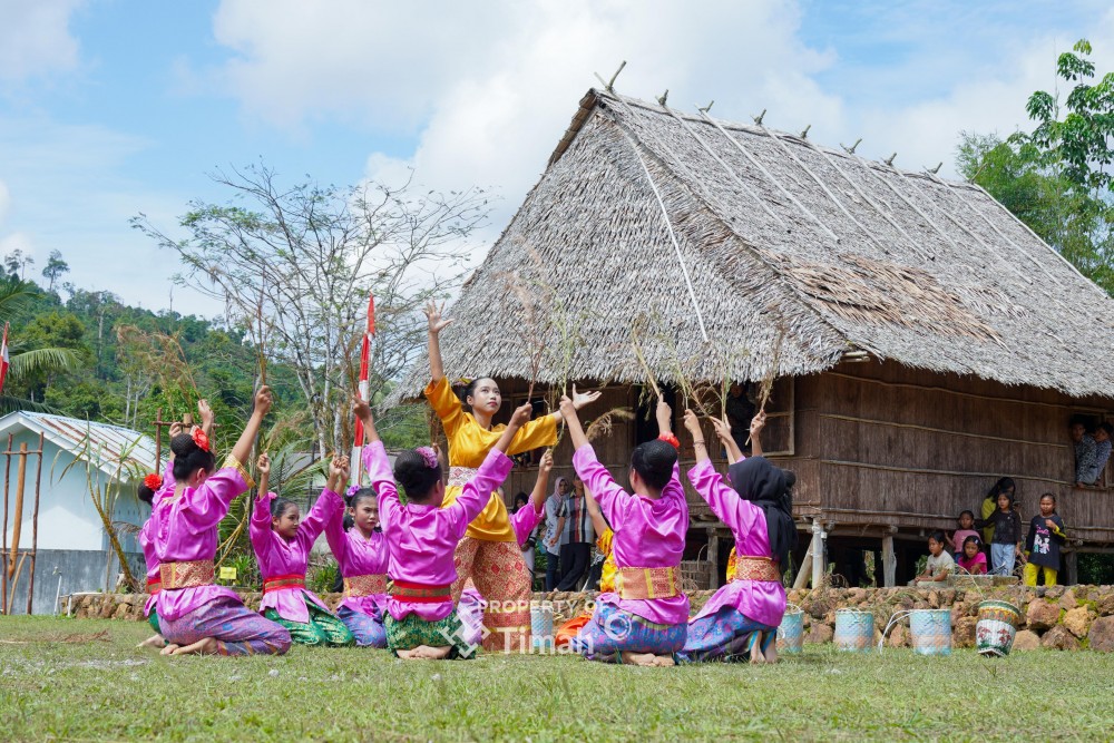 Lewat Program TJSL, PT Timah Konsisten Dukung Pelestarian Budaya Lokal dan Ritual Adat