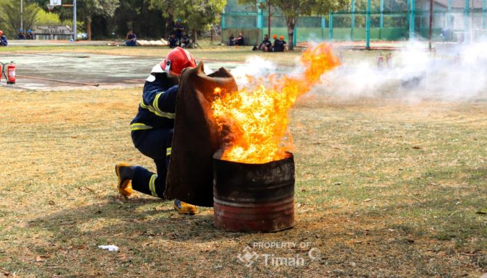 PT Timah Area Kundur Asah Kesiapsiagaan Karyawan Lewat Lomba Tanggap Darurat