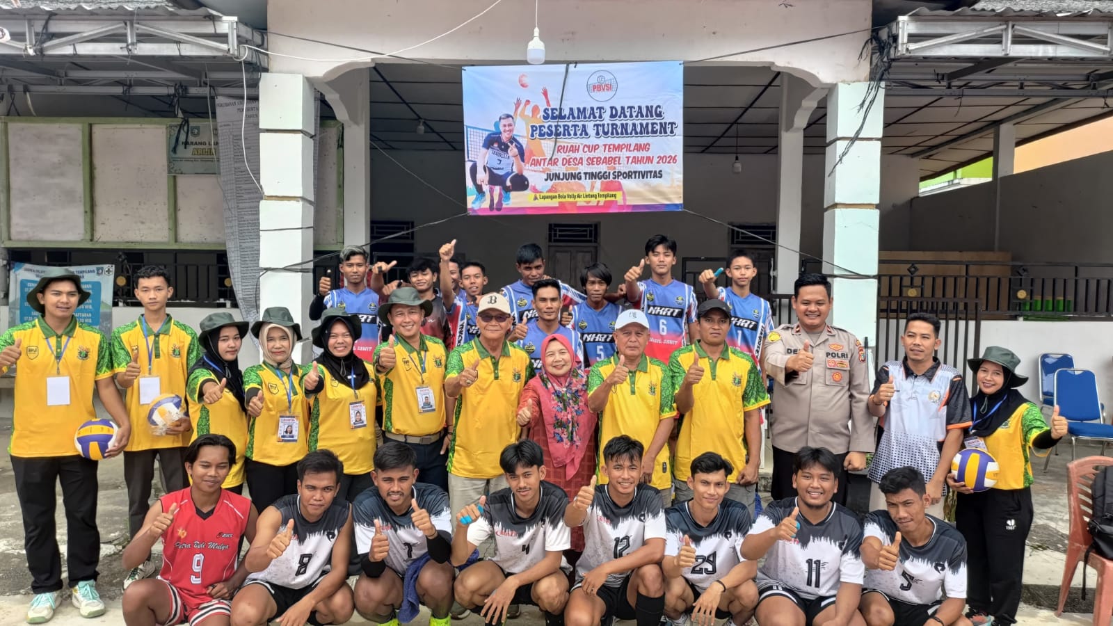 Yus Derahman Buka Ruwah Cup 2026, 62 Tim Voli Bertarung