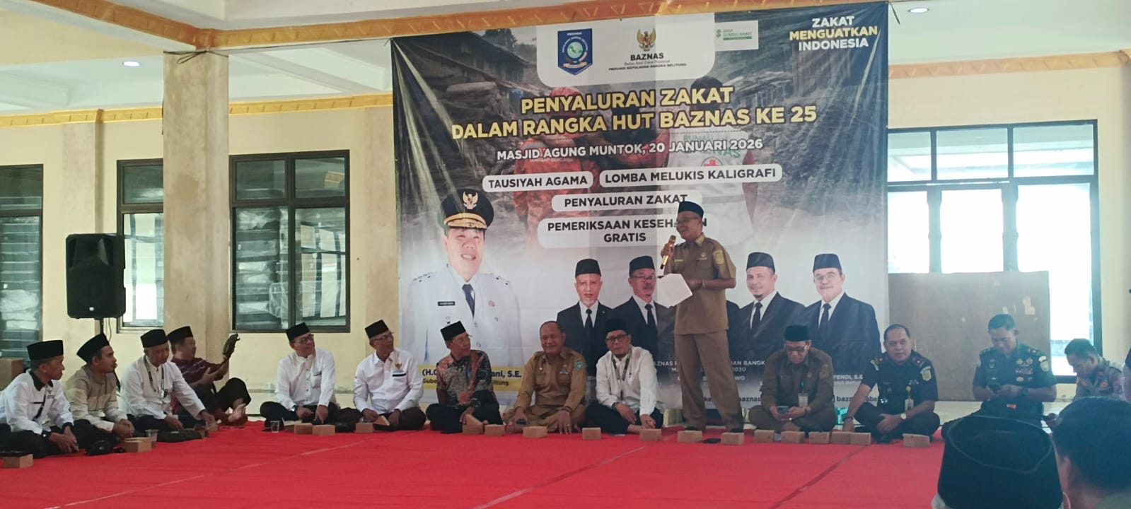 Wakil Bupati Bangka Barat Dorong Penyaluran Zakat Lewat BAZNAS