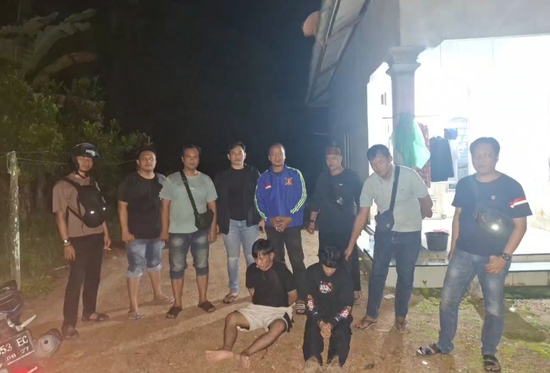 Baru 4 Bulan Bebas Penjara, Deni Diciduk Lagi Bareng Kadus Parit 7 Desa Keposang, Sabu 2,20 Gram Disita
