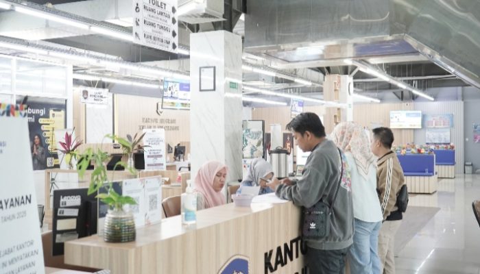 Kantor Imigrasi Cilegon Hadirkan Layanan Paspor Simpatik Dalam Rangka Hari Bakti Imigrasi ke 76 Tahun