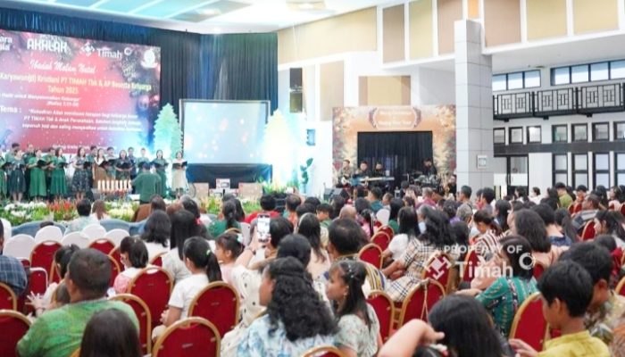 Perayaan Natal Oikumene PT Timah digelar di Graha Timah Pangkalpinang