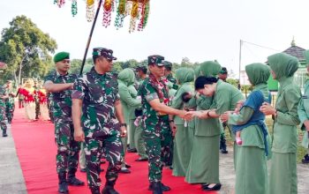Kunjungi Kodim 0432 Basel, Pangdam II/Sriwijaya Ingatkan Prajurit Jaga Disiplin