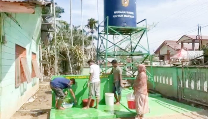 Air Kini Mengucur di Berbagai Titik di Aceh Tamiang Berkat Sumur Bor Dibangun TNI AD