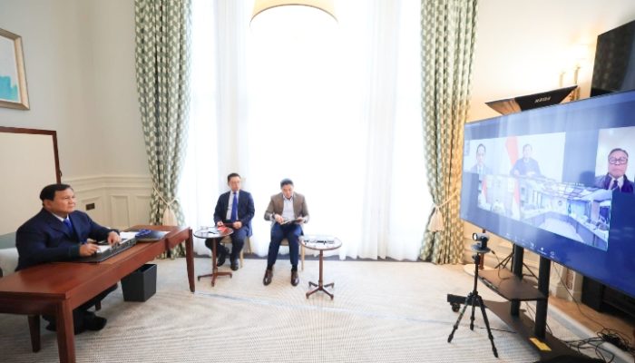Penertiban Kawasan Hutan Prioritas, Prabowo Gelar Ratas di Sela Lawatan ke London