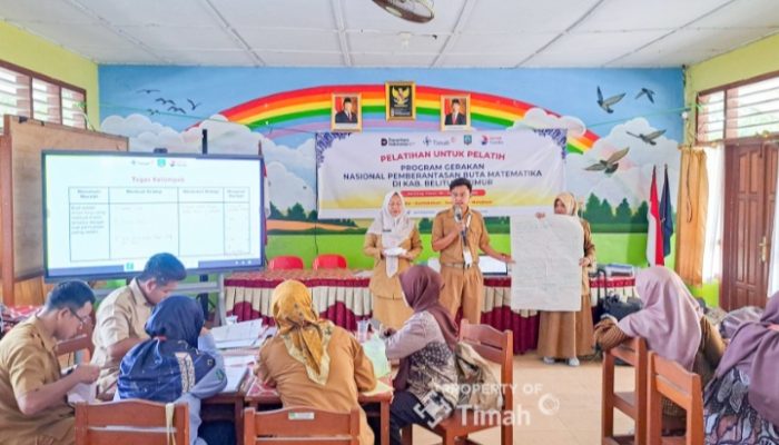 PT Timah Dorong Literasi Numerasi Guru