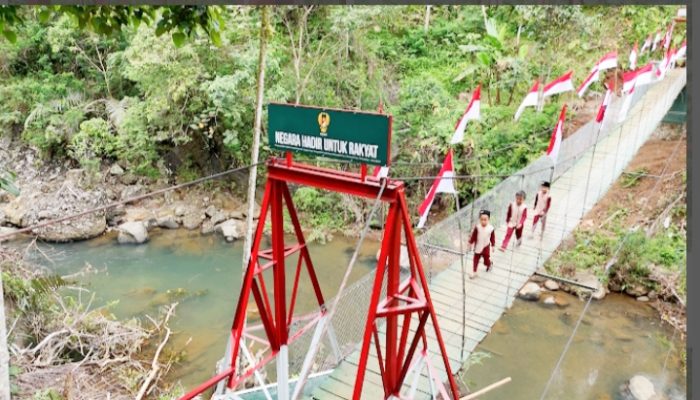 Puluhan Tahun Tak Ada Penghubung, Jembatan Gantung Kini Jadi Jalur Utama Pangandaran-Tasikmalaya