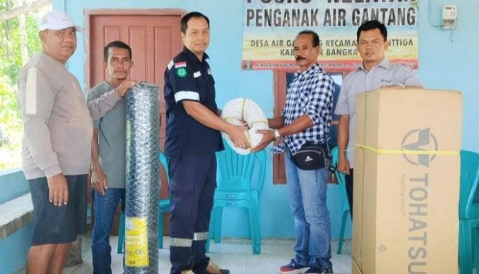 Bantuan PT TIMAH Tingkatkan Produktivitas Nelayan