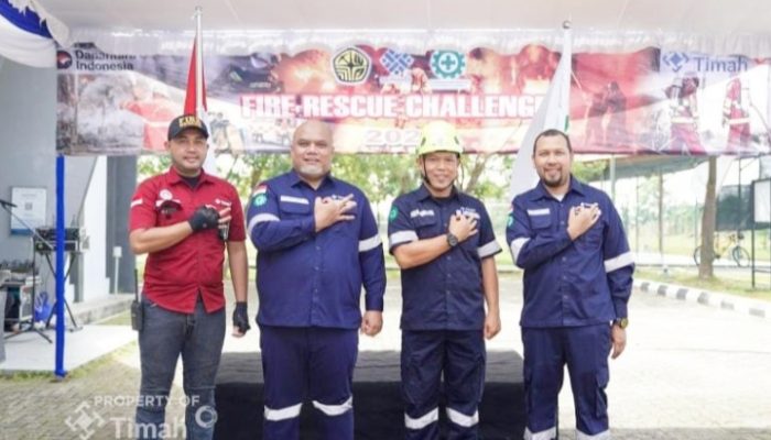 Timah Gelar Fire Rescue Challenge Nasional