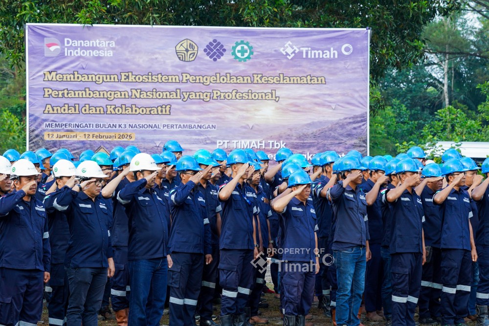 PT Timah Ajak Karyawan Perkuat K3 Lewat Apel dan Simulasi Darurat