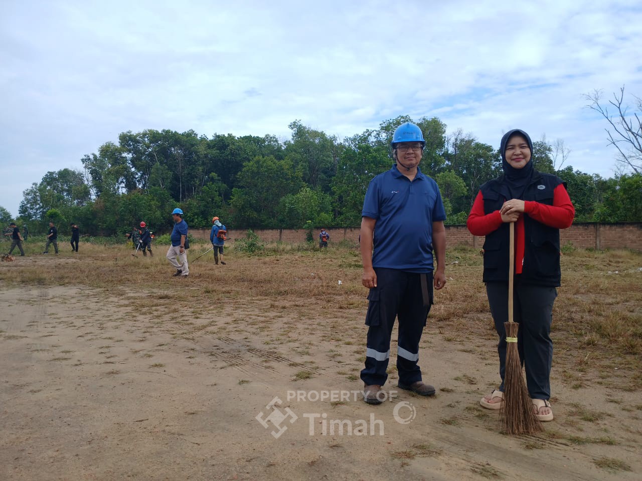 Gandeng DKUP Bangka Barat, PT Timah Siapkan Sentra Takjil di Eks Lapangan Golf