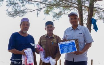 Dukung Nelayan Pesisir, PT Timah Salurkan Bantuan Alat Tangkap ke Desa Baskara Bakti
