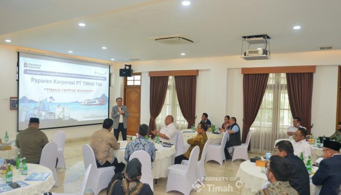 Dorong Percepatan HPM Timah, Komisi XII DPR RI Kunjungan Spesifik ke PT Timah Tbk