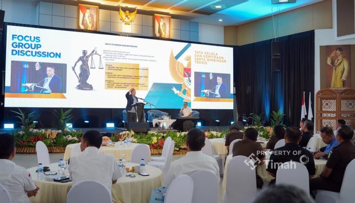 Perkuat Tata Kelola Pertambangan, PT Timah Gandeng Kejagung dan ESDM Gelar FGD dan Bimtek