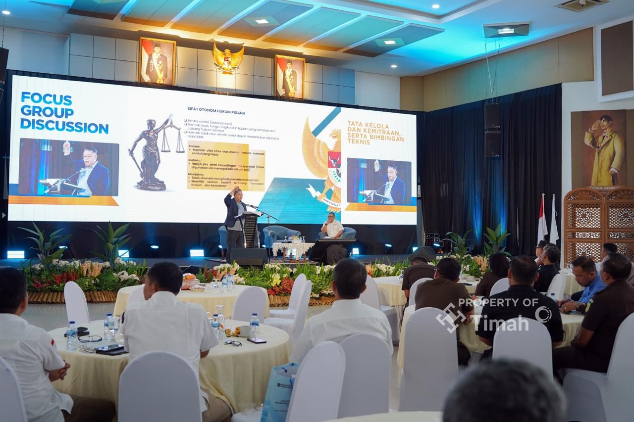Perkuat Tata Kelola Pertambangan, PT Timah Tbk Gandeng Kejagung dan ESDM Gelar FGD dan Bimtek