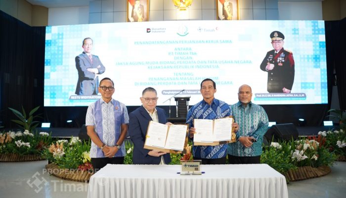 Perkuat Tata Kelola, PT Timah Tbk Teken Kerja Sama dengan Jamdatun Kejagung