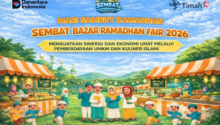 Dongkrak Ekonomi Lokal, PT Timah Gelar Bazar Ramadhan Fair 2026 di Pangkalpinang