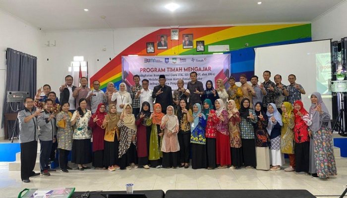 Guru di Belitung Timur Rasakan Dampak Nyata Gernas Tastaka PT TIMAH, Mengajar Jadi Lebih Efektif