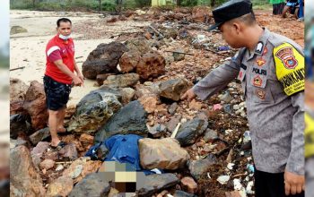 Geger, Mayat Tinggal Tengkorak Ditemukan di Karang Pantai Sebagin