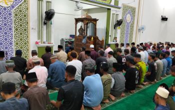 Manunggal Rohani, Satgas TMMD Ke-127 Sholat Magrib dan Tahlilan Bersama Warga Penutuk
