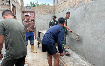 TMMD ke-127 Kebut Renovasi RTLH di Pulau Lepar Bangka Selatan