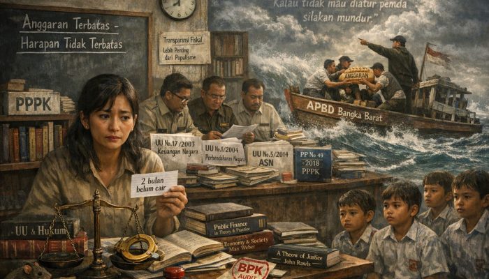 Antara Anggaran dan Keadilan: Membaca Peryataan Bupati Bangka Barat Dalam Cermin Tata Kelola Negara