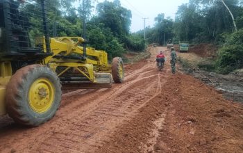 Satgas TMMD Kebut Pengerjaan Jalan 5,5 Km di Pulau Lepar, Akses Warga ke Sawah Segera Terbuka