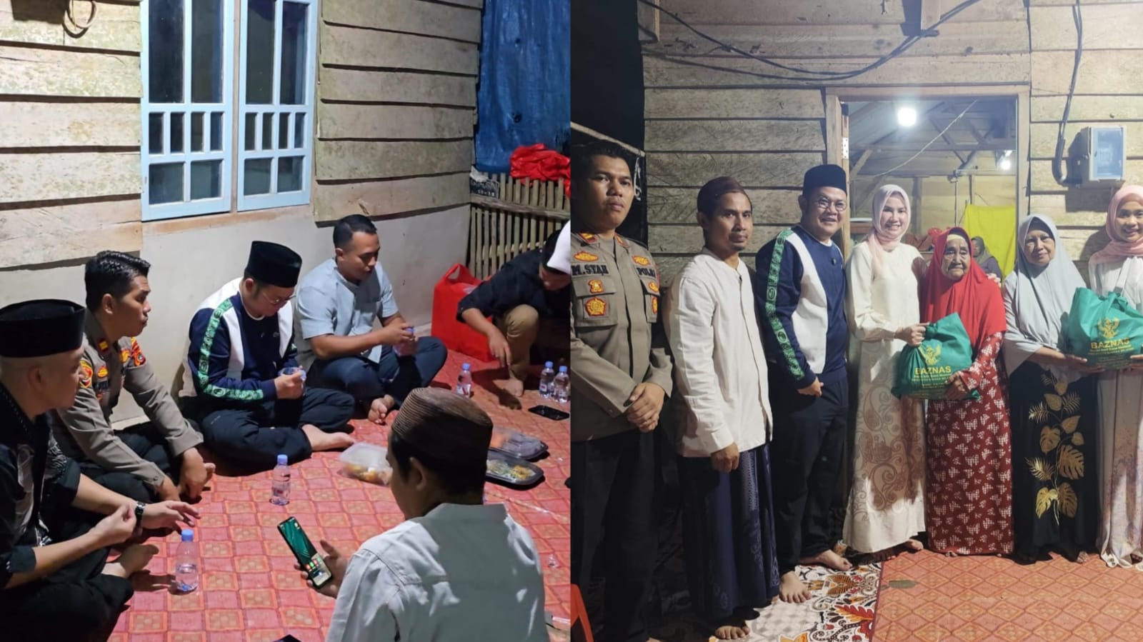 Bupati Riza Herdavid Buka Puasa di Rumah Ibu Painem, Serahkan Bantuan Ramadan