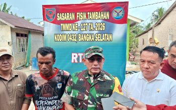 Mayjen TNI Muchidin Tinjau TMMD ke-127 di Desa Penutuk, Target Rampung 11 Maret 2026
