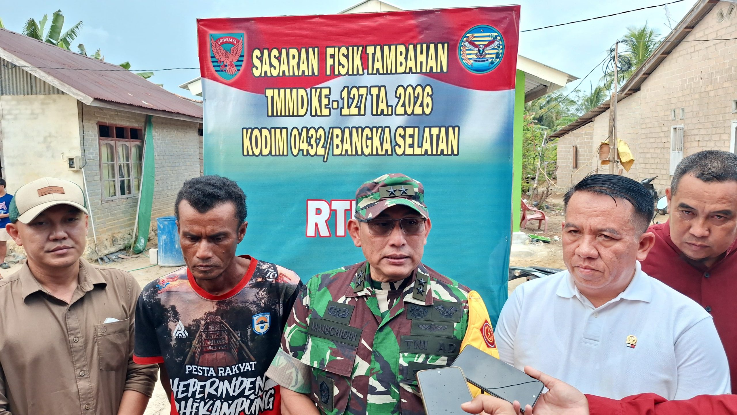 Mayjen TNI Muchidin Tinjau TMMD ke-127 di Desa Penutuk, Target Rampung 11 Maret 2026