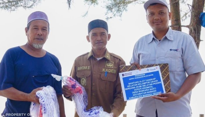 PT Timah Dukung Produktivitas Nelayan Pesisir Kedimpel