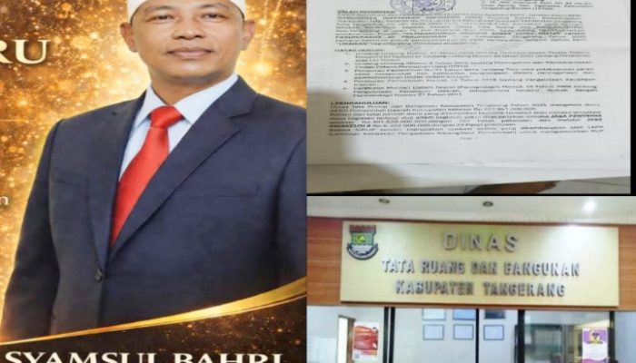 Proyek Siluman DTRB Kabupaten Tangerang : Dana Rakyat di korupsi, Aturan Hukum jadi Mainan!