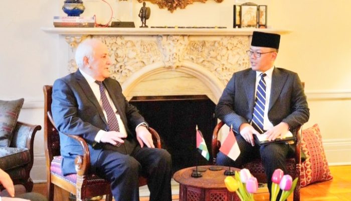 Bertemu Wakil Palestina di PBB, Menlu Sugiono Tegaskan Dukungan Indonesia untuk Palestina