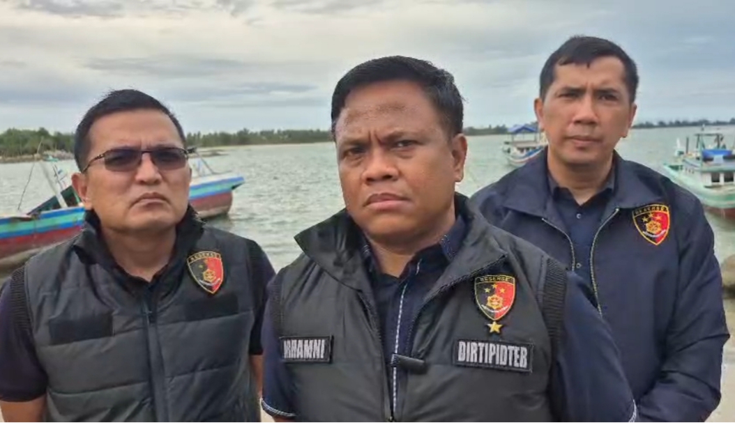 Jaringan Penyelundupan Timah Lintas Negara Diburu, Bareskrim Sita Perahu Pengangkut di Bangka Selatan
