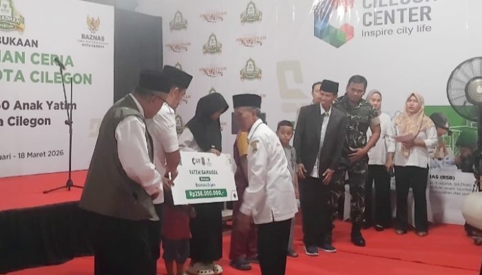 Ramadan Ceria 2026 Digelar di CCM, BAZNAS Cilegon Salurkan Rp1,2 Miliar untuk Warga