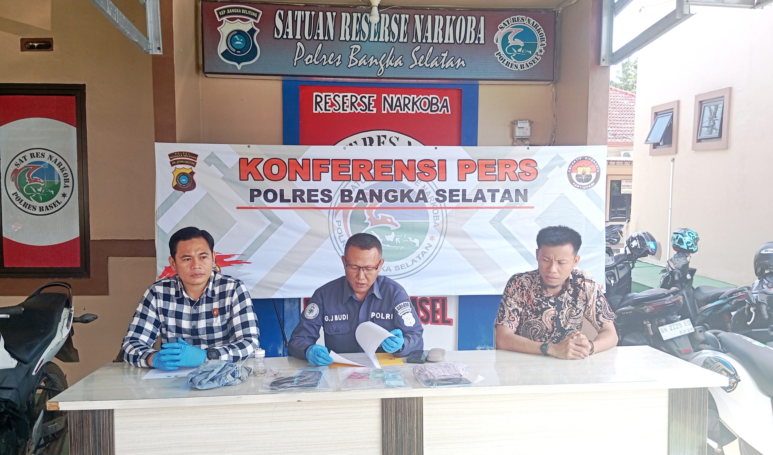 Polisi Ungkap 3 Pengedar Sabu di Bangka Selatan Terhubung Jaringan Sumsel