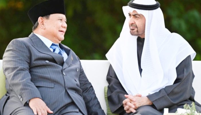 Lanjutkan Lawatan ke UEA, Prabowo Temui Presiden MBZ Bahas Penguatan Investasi