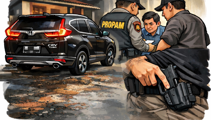 Jejak CRV Turbo di Kasus Pengeroyokan Eks Dirut RSUD Basel: Mobil Dinas atau Kendaraan Pribadi?