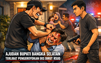 Ajudan Bupati Bangka Selatan Inisial R Diduga Terlibat Pengeroyokan Eks Dirut RSUD